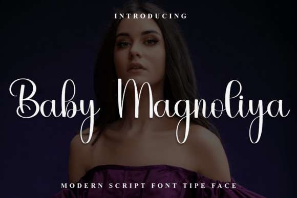 Baby Magnoliya: The Festive Font That Lifts a Small Business Brand