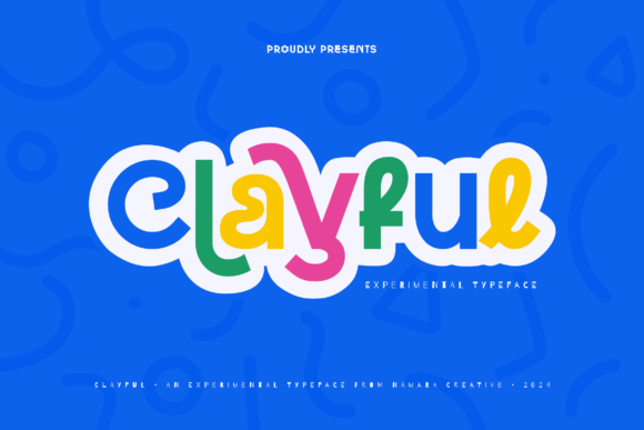 Clayful: The Playful Typeface for Creative Makers