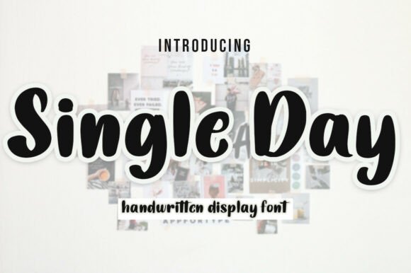 Craft with Character: The Single Day Handwritten Font