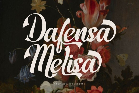 Dafensa Melisa: An Elegant Script Font for Editorial Grace