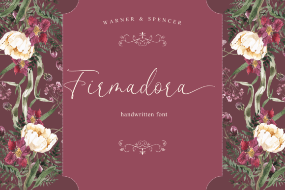 Discovering Firmadora: A Designer's Script Font for Elegant Brands