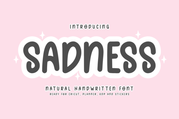 How Sadness, a Quirky Script Font, Saves the Day in Campaign Design