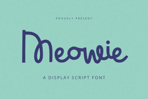 Meowie Font: A Playful Typographic Companion for Handmade Sellers