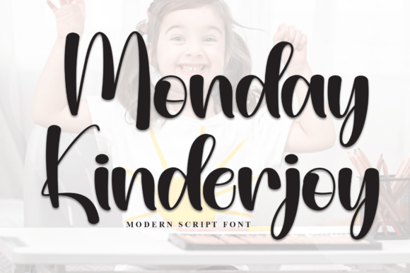 Monday Kinderjoy: A Refined Script Font for Thoughtful Editorial Design