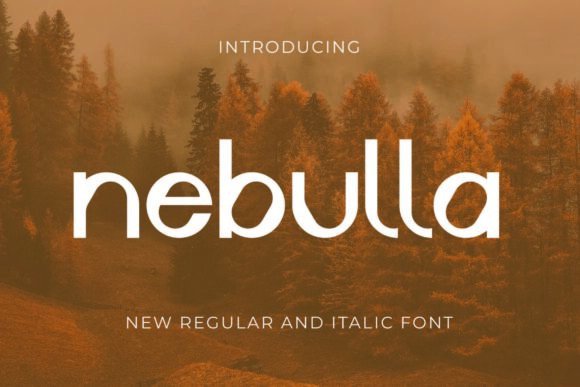 Nebulla: A Serif Font for Calm and Clarity