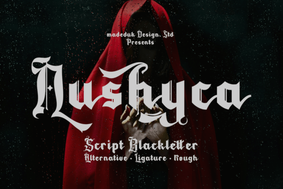 Nushyca: A Blackletter Font for Modern Editorial Design