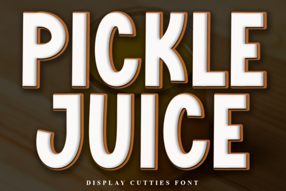 Pickle Juice: The Eye-Catching Script Font That Makes Your Brand Feel Handcrafted