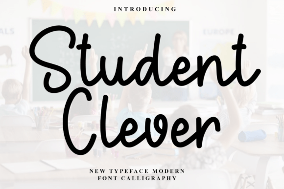 Student Clever: A Festive Font for Seasonal Campaigns