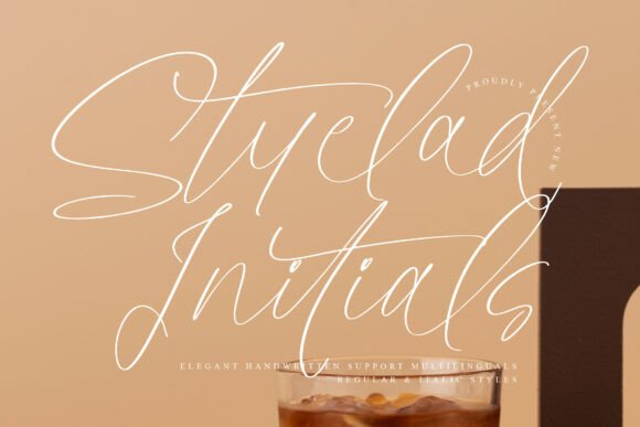 Styelad Initials: An Elegant Font for Digital Branding