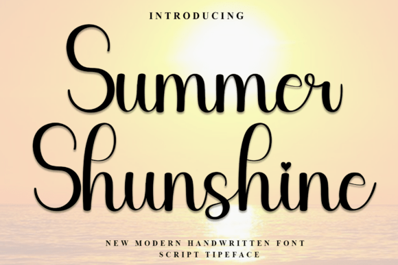 Summer Shunshine: A Friendly Font for a Consistent Brand