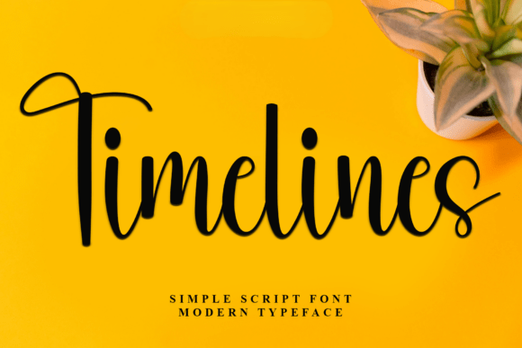 Timelines: A Craft-Centric Font for Meaningful Projects