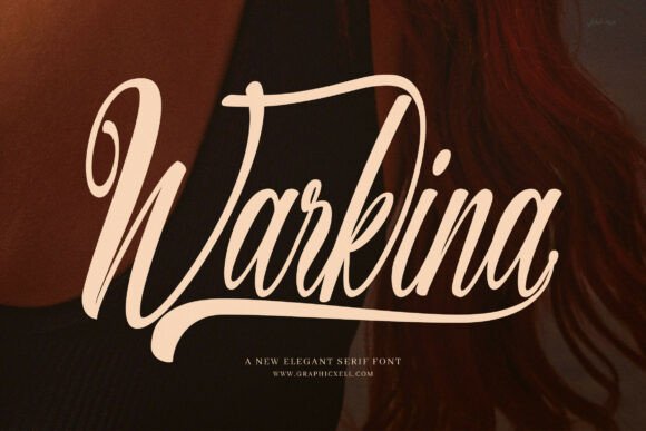 Warkina: The Script Font That Elevates Campaign Visuals